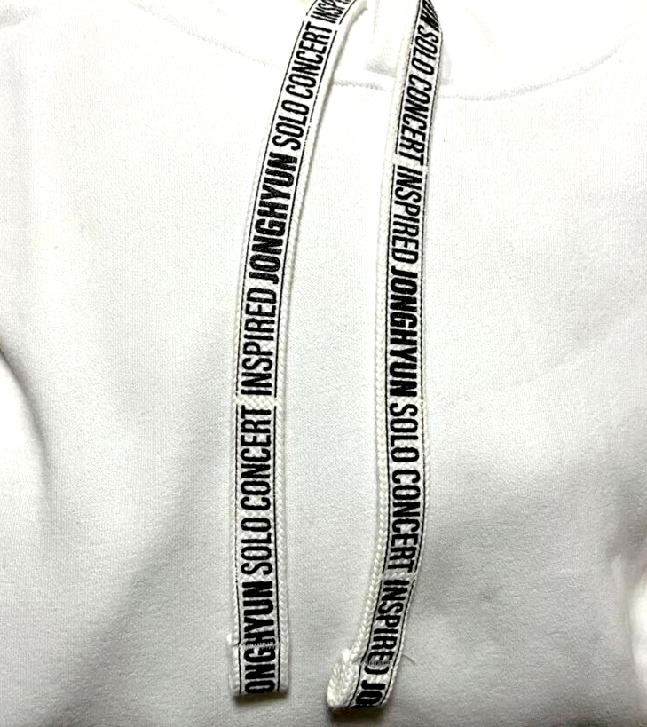 SHINee ジョンヒョン INSPIRED フーディ WHITE shinee jonghyun