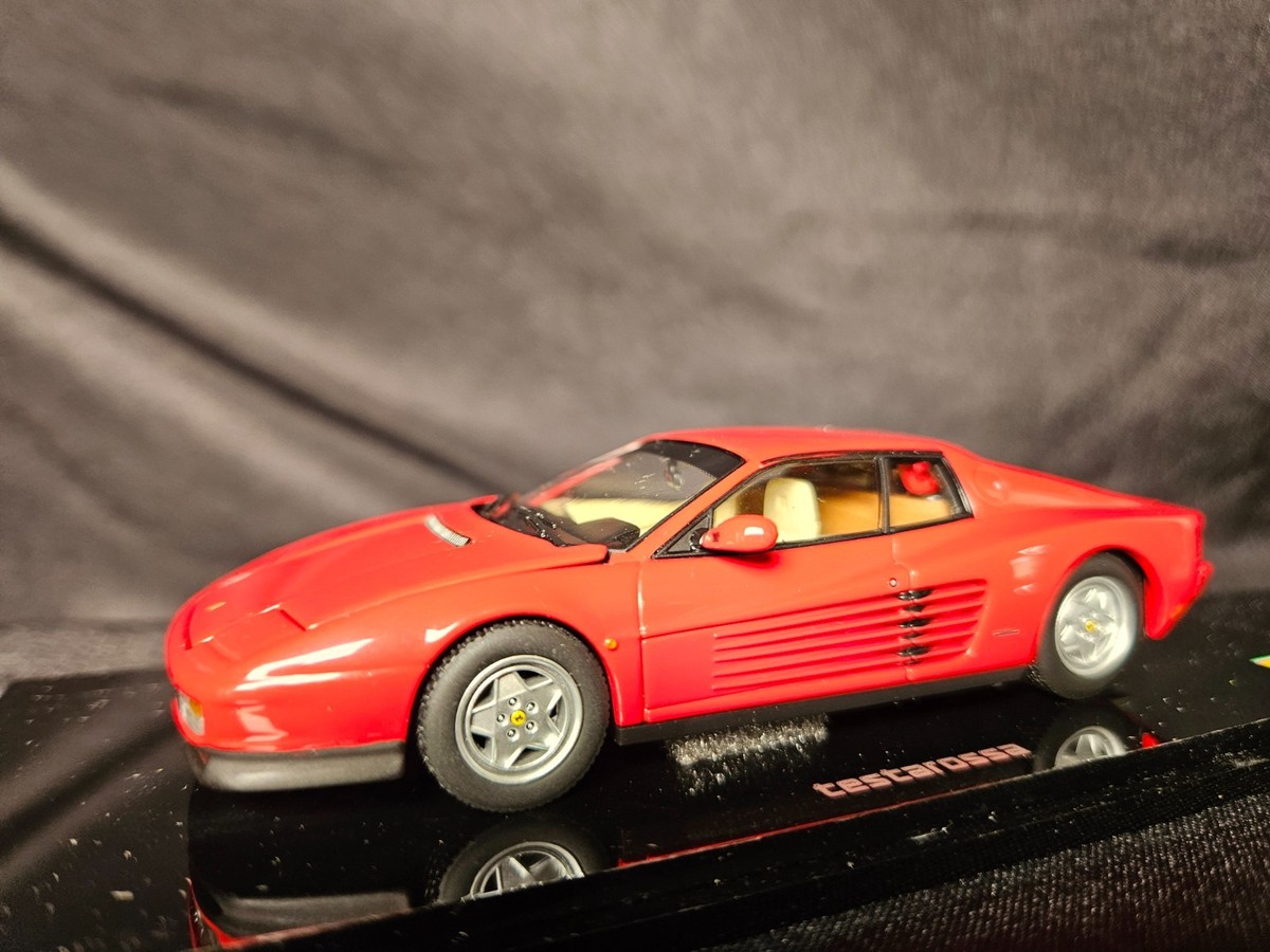 Kyosho Ferrari Testarossa Red 1:43 Scale Inv. #4238 | eBay