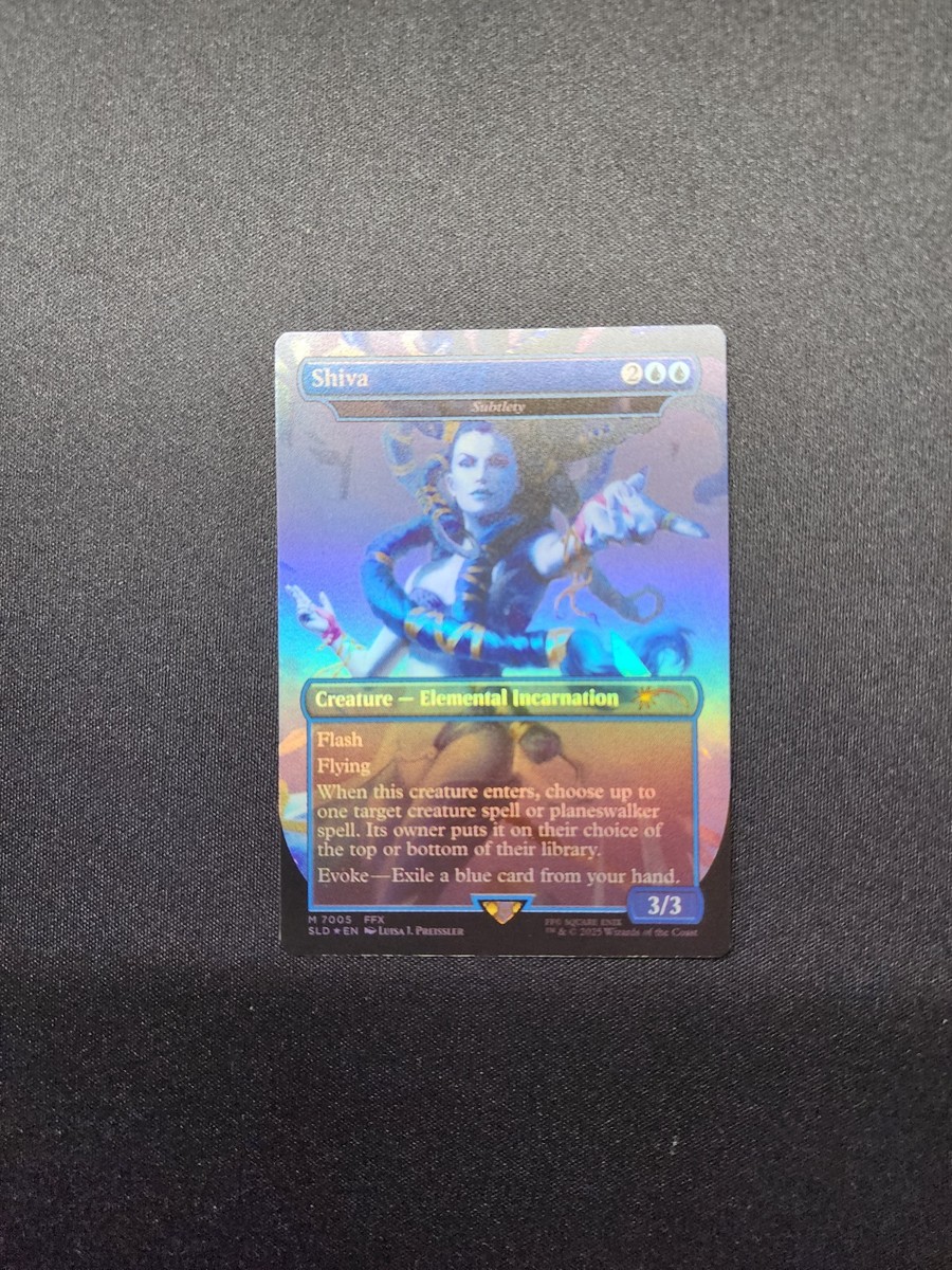 最安！】MTG 緻密/Subtlety シヴァレインボーFOIL 緻密mtg シヴァ