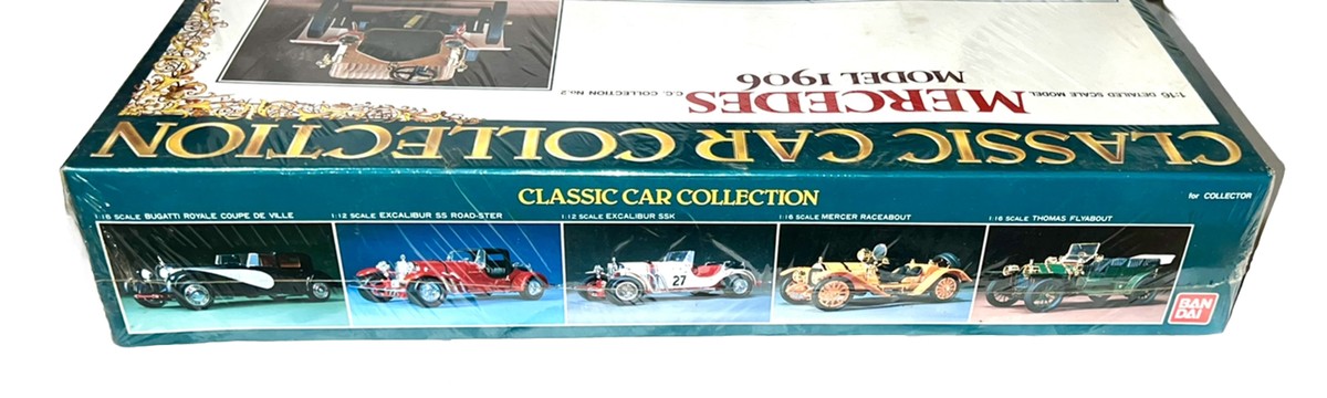 Very Rare! Sealed! Kit Bandai 1/16 model kit classic Mercedes 1906