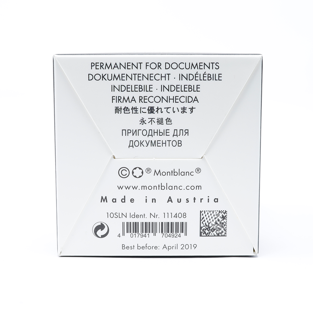 Montblanc Meisterstuck 90 Years Permanent Grey Ink - 35 ml | eBay