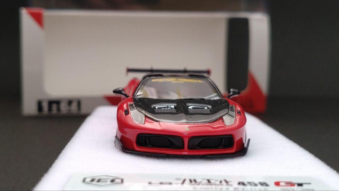 JEC 1/64 LBワークス フェラーリ 458GTシルエット深リムカスタム JEC 1