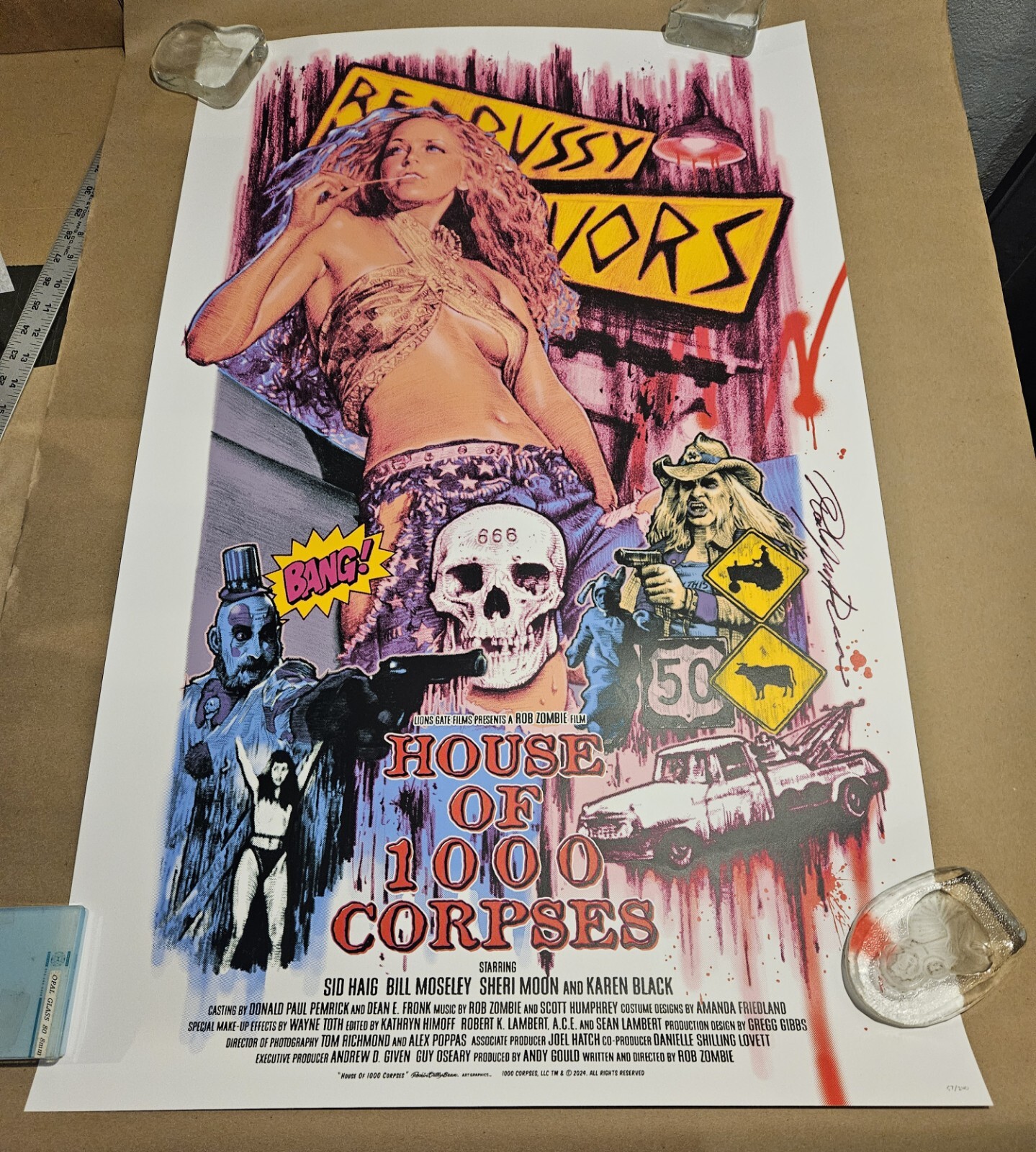 ロッキンジェリービーン HOUSE OF 1000 CORPSES ポスター Rockin'Jelly