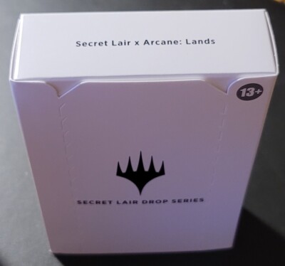 MTG Secret Lair x Arcane: Lands Non-Foil Edition SEALED | eBay
