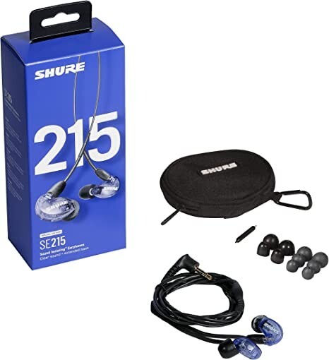 New SHURE SE215 SPE In-Ear Earphones Earbuds Headphones IEM