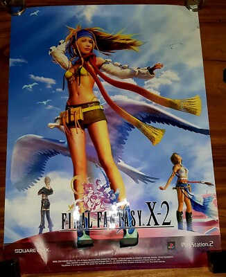 ファイナルファンタジー10 FFX 店頭販促用ポスター4点 2セット 希少