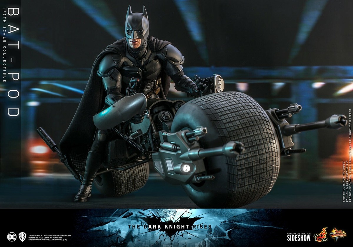 The Bat-Pod 1:6 Scale Hot Toys BatPod The Dark Knight Rises BATMAN
