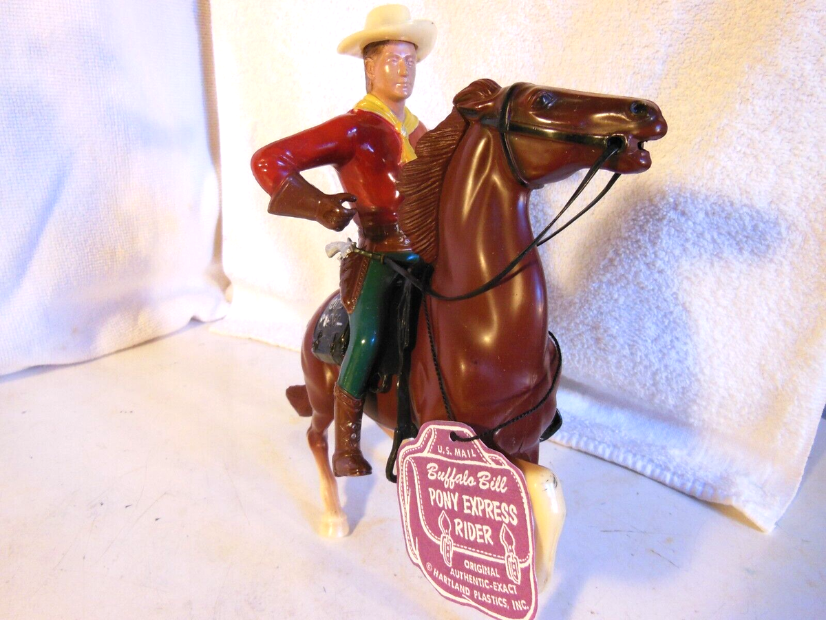 アメリカ カウボーイ Buffalo Bill 本革 掛飾 収蔵品 二十世紀初期