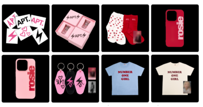 し*う様 BLACKPINK ロゼ rosie ロージー POP-UP Tシャツ し*う様