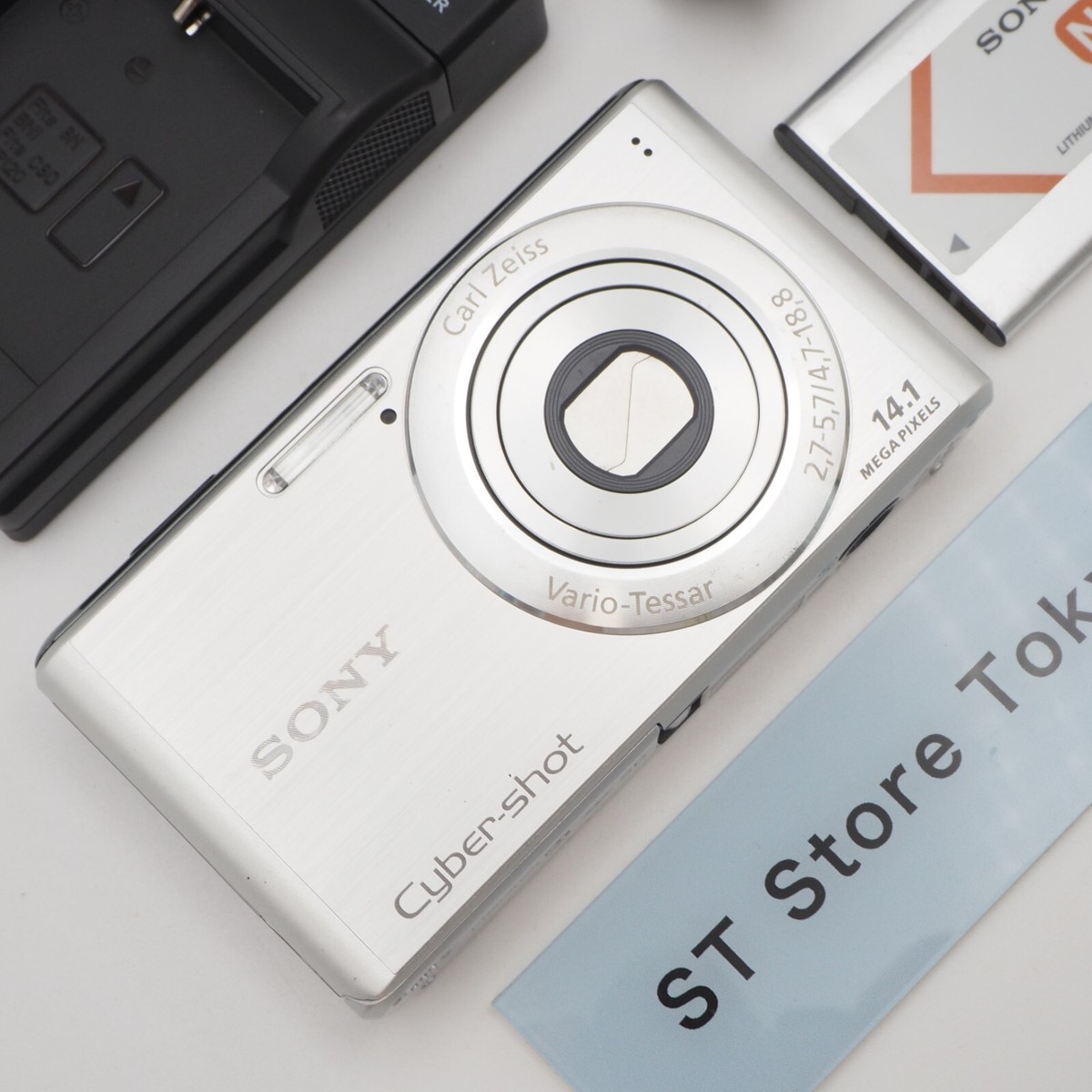 N Mint] SONY Cyber-shot DSC-W530 Silver 14.1 MP Digital Camera