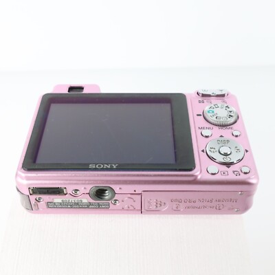 Excellent] Sony Cybershot DSC-W120 Pink 7.2MP Digital Camera 4x