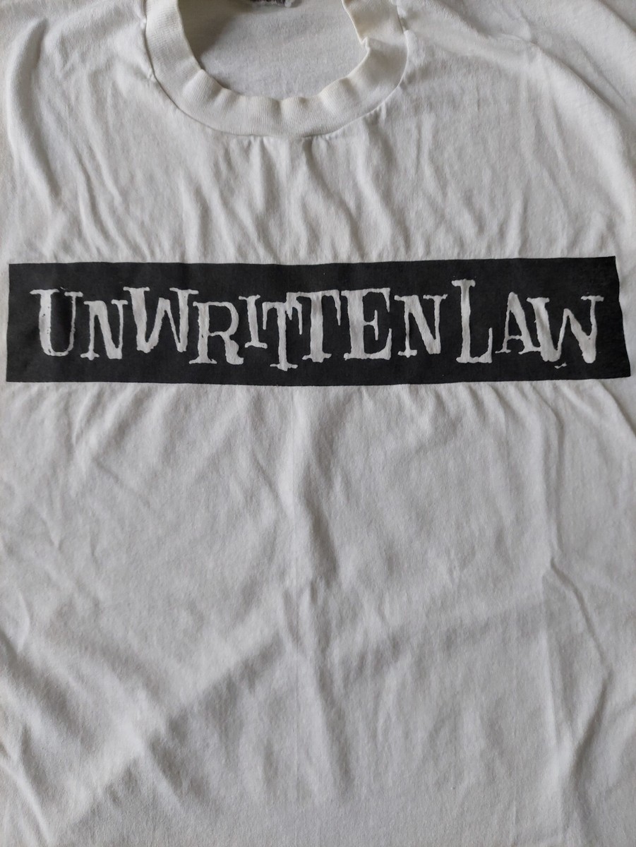 VINTAGE UNWRITTEN LAW SINGLE STITCH T-SHIRT BLUE ROOM OZ FACTOR
