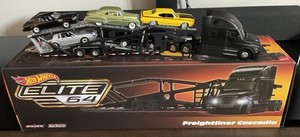 ホットウィール エリート フレイトライナー カスケイディア トレーラー