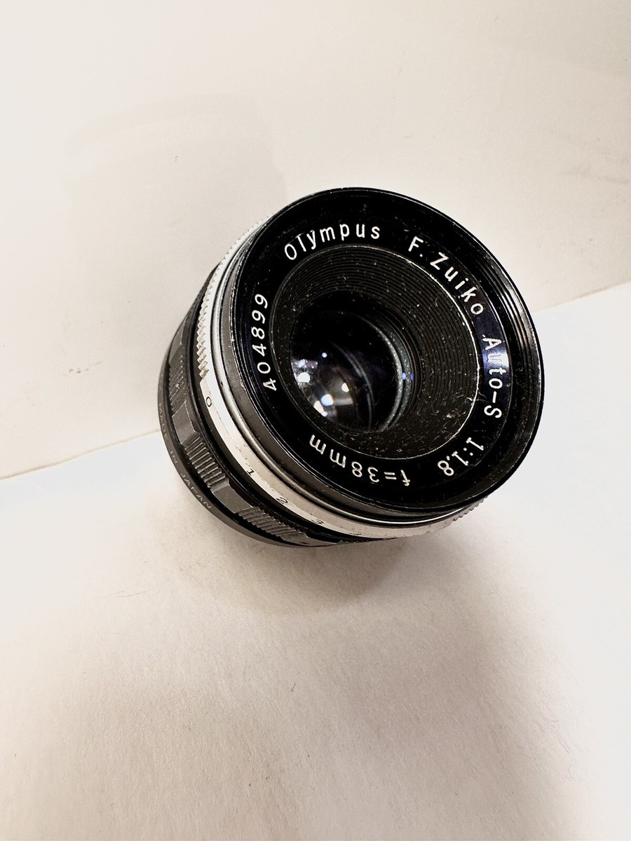 Olympus F. Zuiko Auto-S 38mm f/1.8 MF Lens | eBay