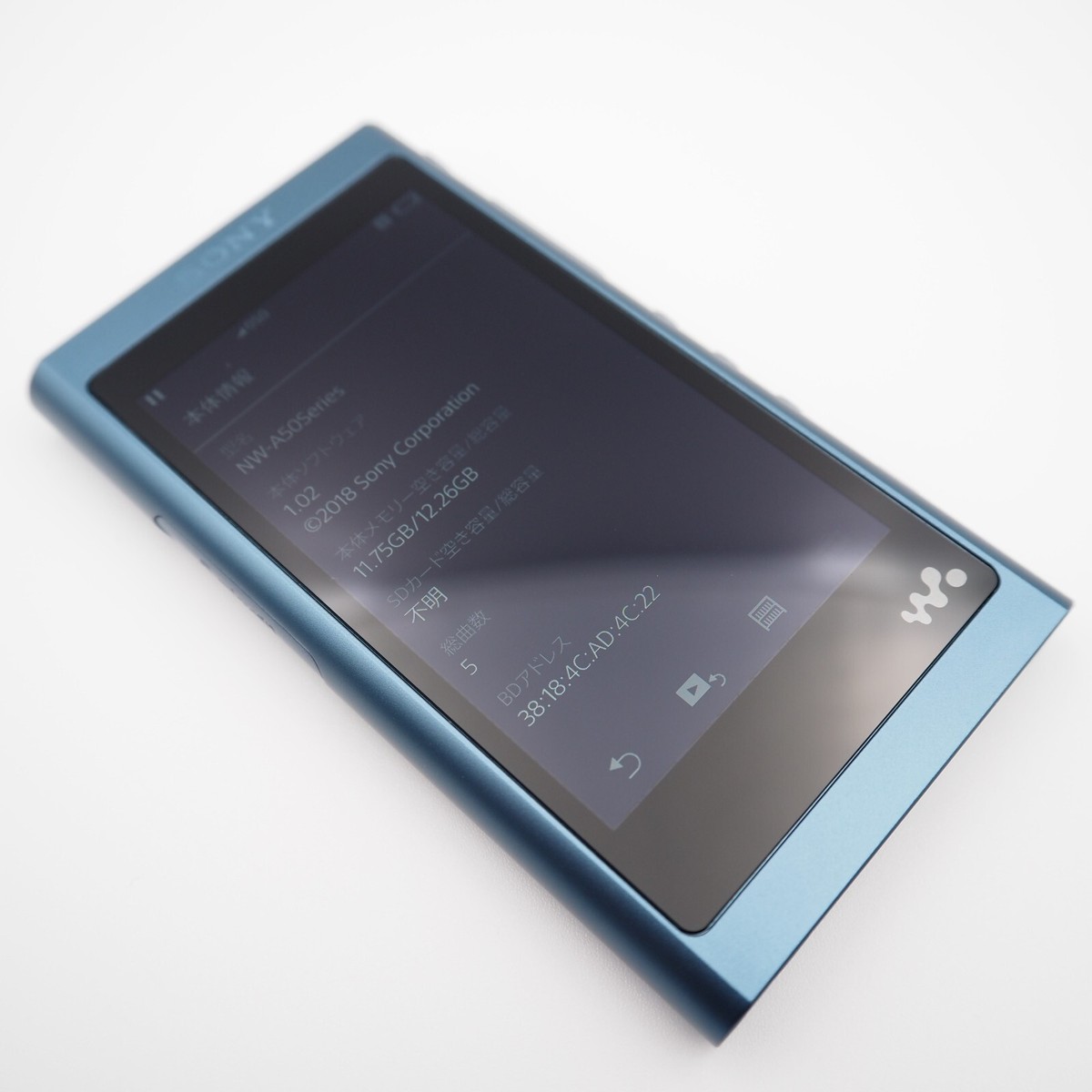 Sony ウォークマン NW-A55（16GB） ブルー 価格.com - SONY NW-A55 (L