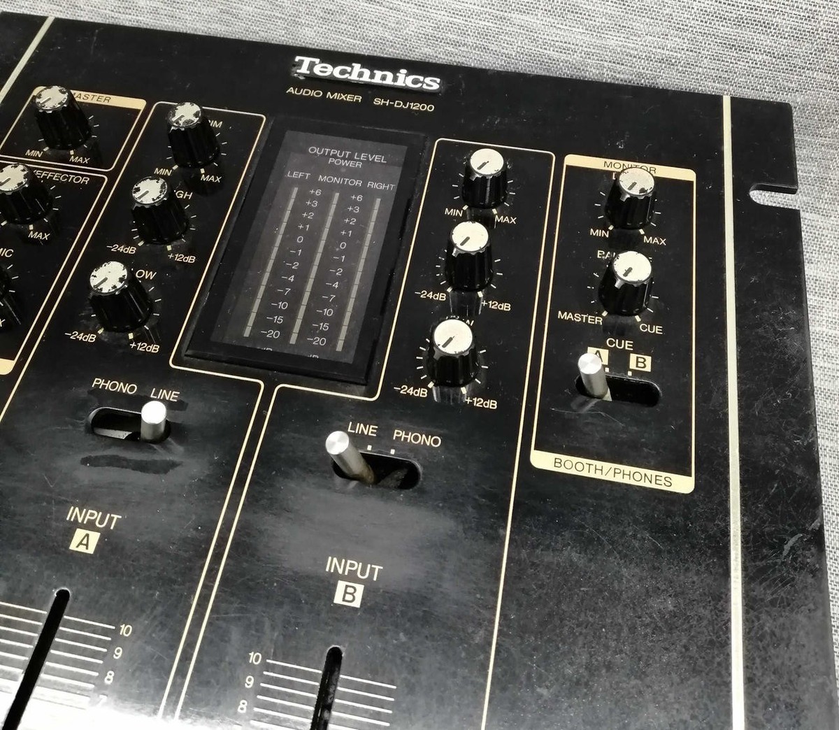 Junk Technics SH-DJ1200 Black Audio Mixer Japan | eBay