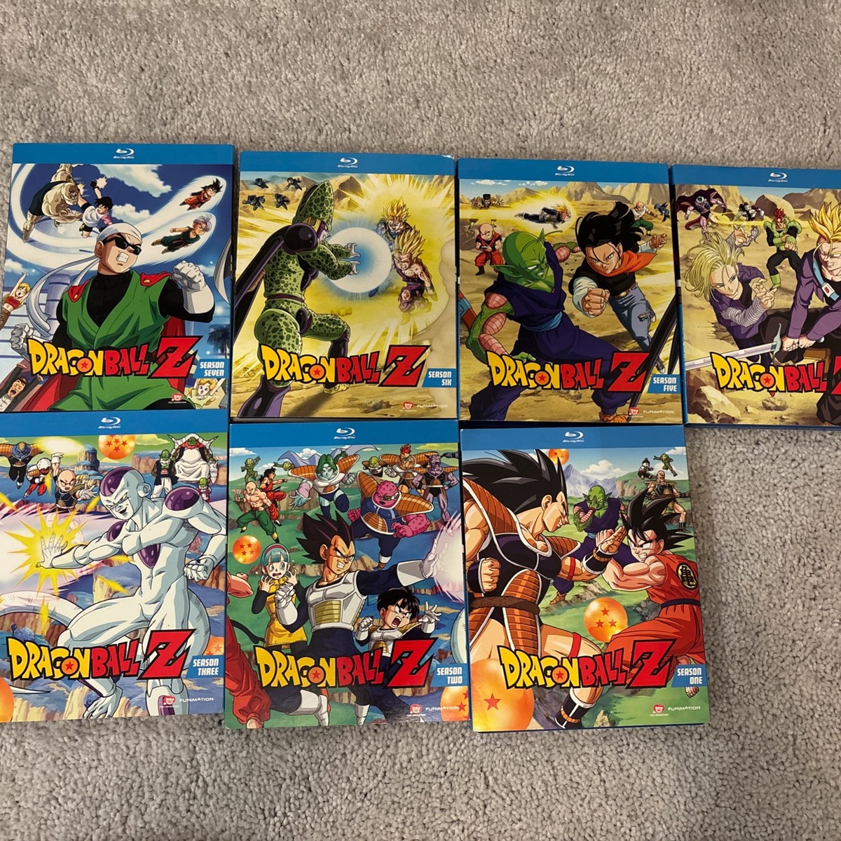 Dragon Ball Z Set [ Seasons 1-7] Blu-ray) NEW | eBay