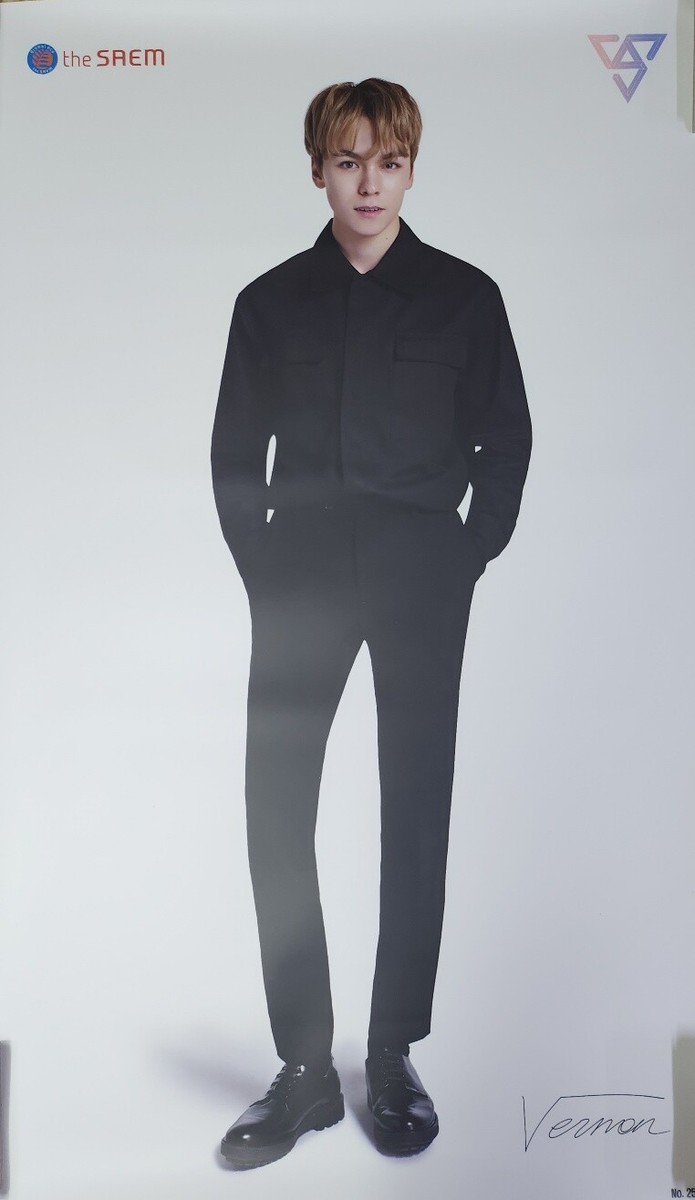 SEVENTEEN THESAEM ポスター SEVENTEEN X THE SAEM LIMITED POSTER