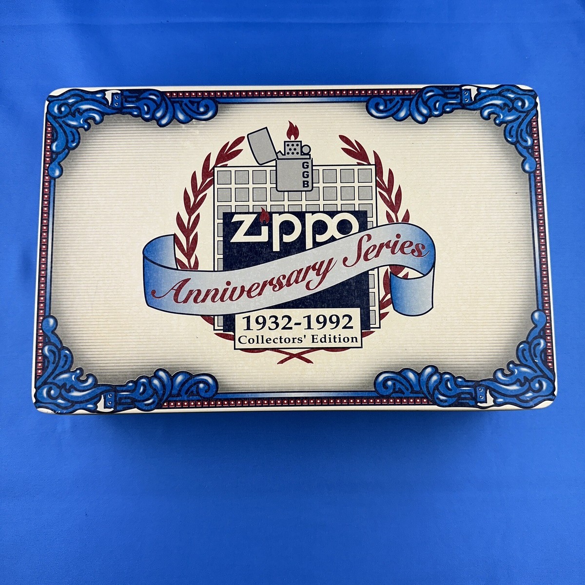 zippo】60th Anniversary 1932-1992 ケース付新品 【公式通販】