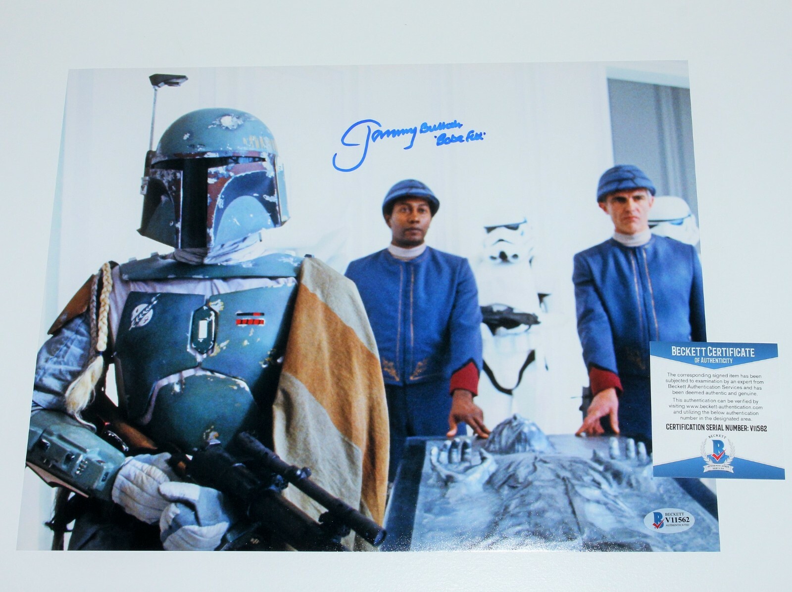 スターウォーズ 直筆サイン 2名 ボバ・フェット ボスク 【公式通販】