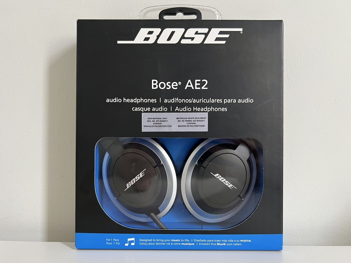 Bose AE2 Over Ear Wired Headphones - Black/Silver for sale online