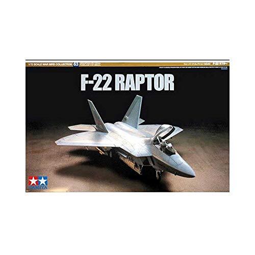 Tamiya 1/72 Warbird Collection No. 63 F-16 F-22 Raptor Plastic