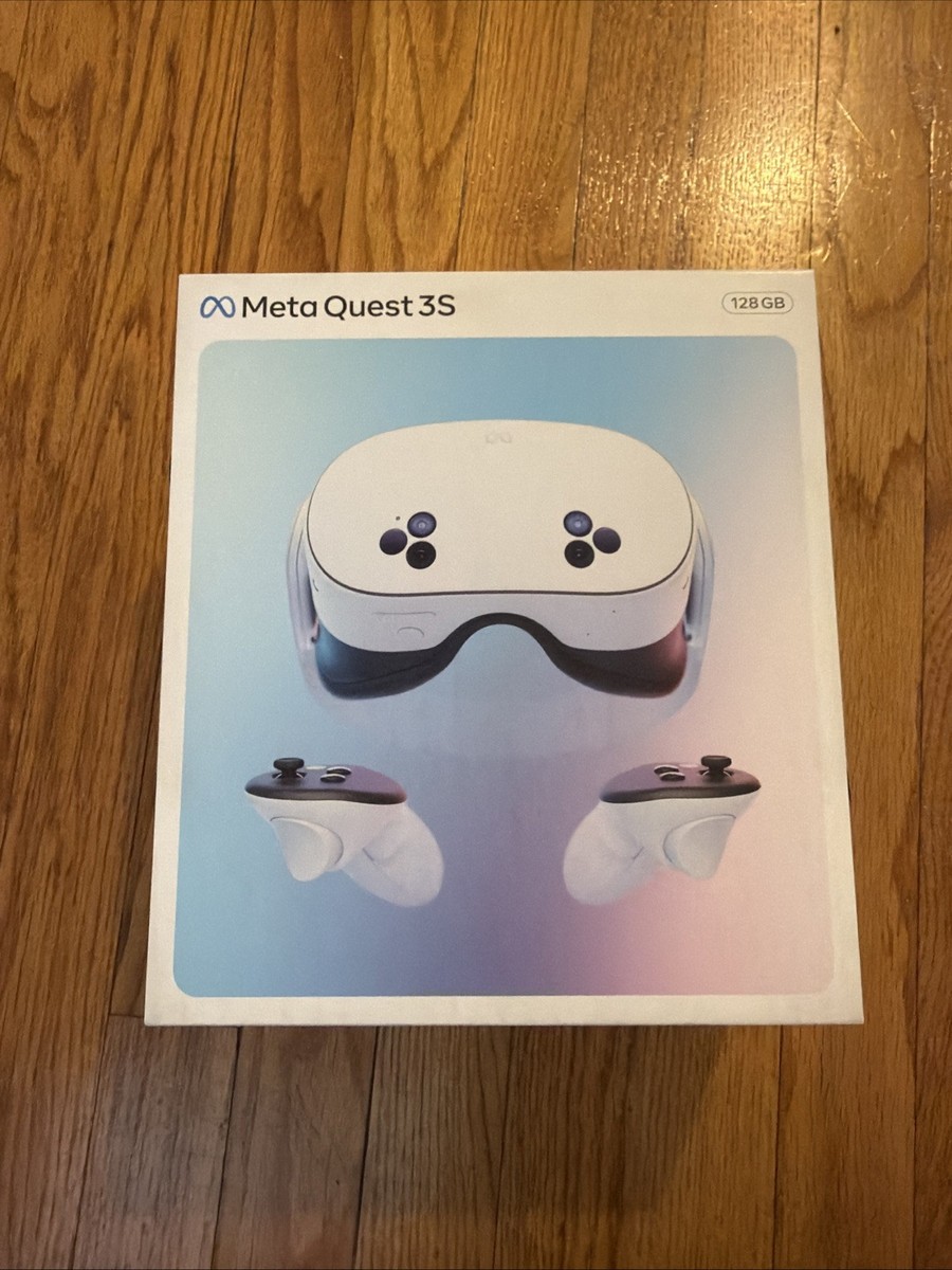 Quest 3S 128GB VR Headset – Mixed Reality | 12-Month Meta Horizon+