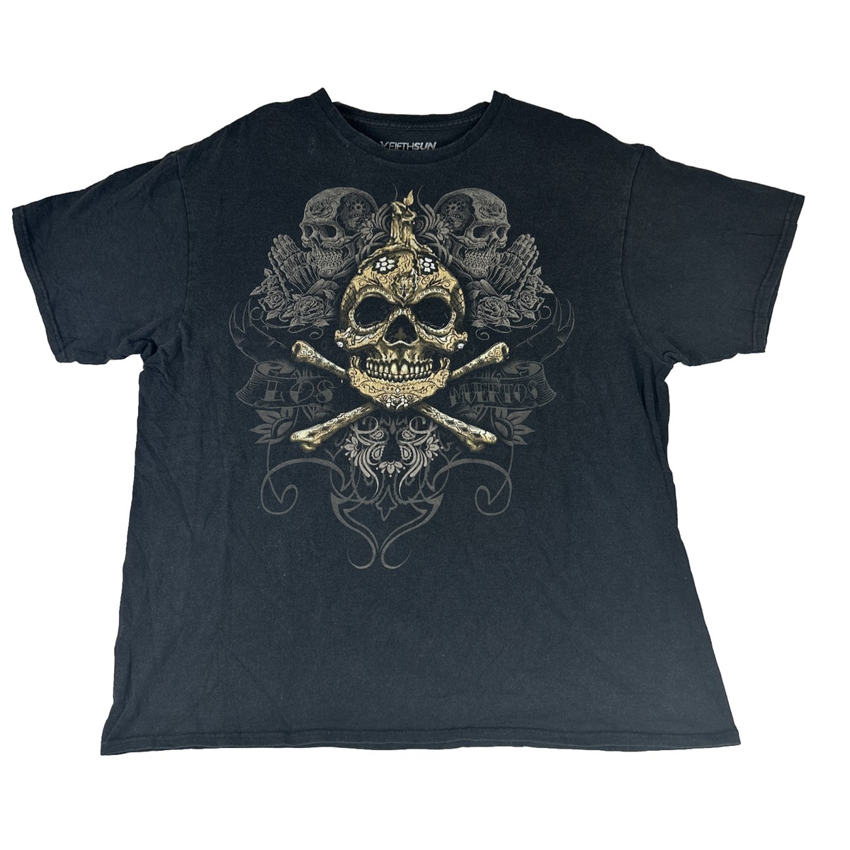 00s archive L.G.B. SKULL t-shirt tシャツ総柄