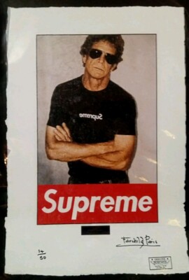 Supreme ルーリード ポスター Supreme ルーリード ポスター