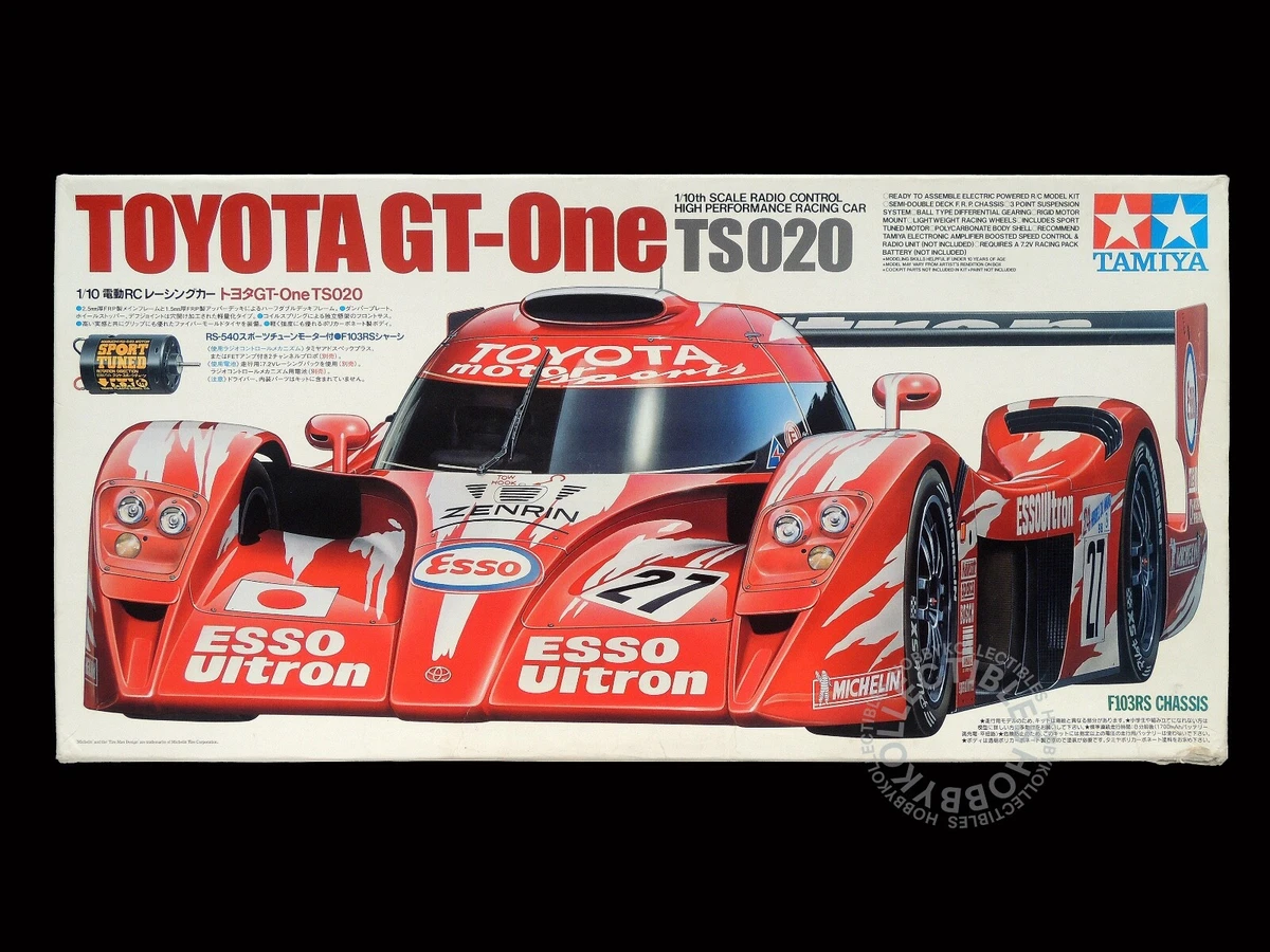 絶版・レア】 トヨタ GT-ONE TS020 タミヤ製 1/10 RCカー タミヤ1/24
