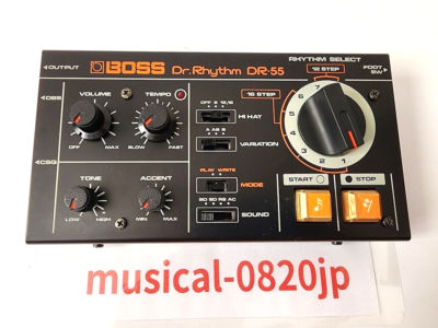 DTM・DAW Roland Dr.Rythm DR-55 BOSS DR-55 Dr. Rhythm | Vintage