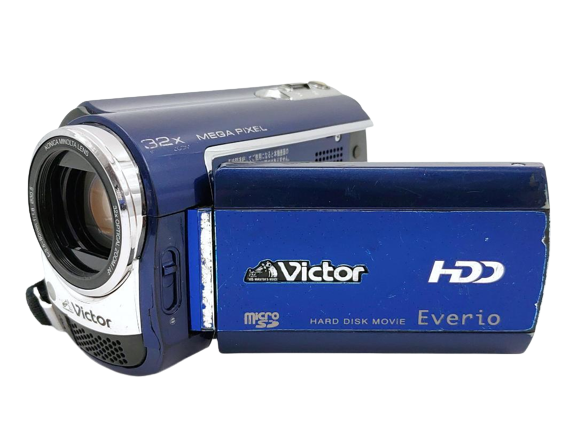 Victor Everio GZ-MG330 Video Camera Blue Very Good | eBay