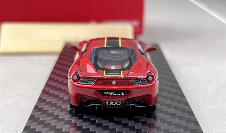 God'wealth 1/64 フェラーリ 458 イタリア ロッソコルサ hotwheels