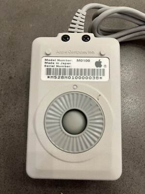 Macintosh Platinum Mouse - Apple 128K 512K 512Ke Mac Plus Lisa IIe