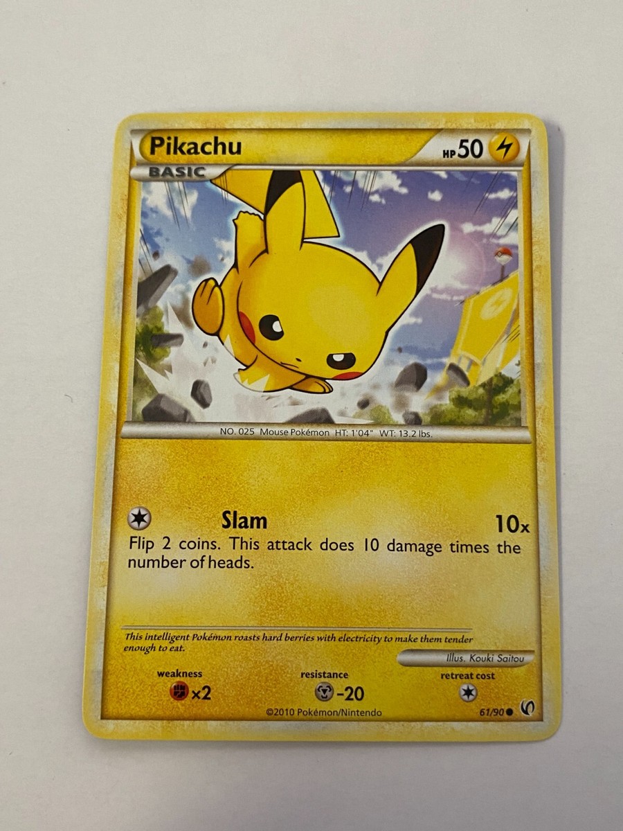 ポケモン ポケットモンスター トランプ イエロー 黄色 初代 ピカチュ K