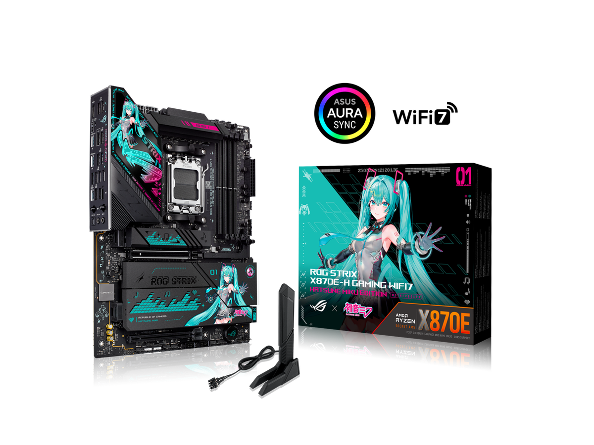 ASUS ROG STRIX X870E-H GAMING WIFI7 HATSUNE MIKU EDITION AMD X870E