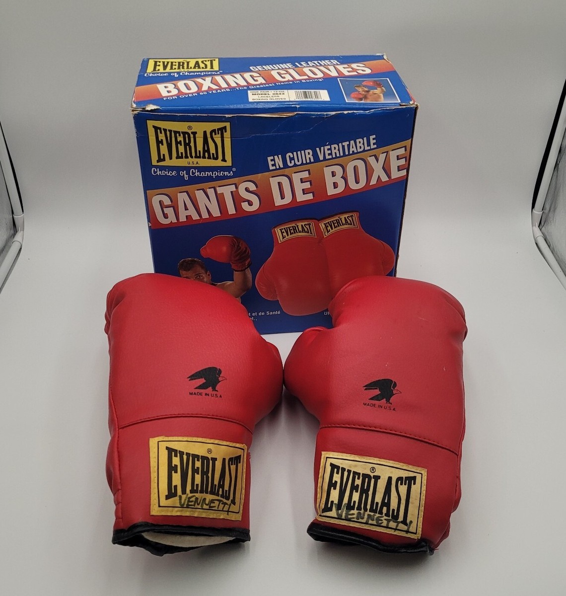 まこ】VINTAGE EVERLAST BOXING GROVES まこ】VINTAGE EVERLAST BOXING