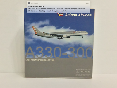 廃盤】アシアナ航空 A330-300 1/400 廃盤】アシアナ航空 A330-300 1