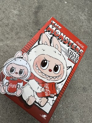 POPMART Coca Cola Labubu the Monsters Vinyl Face Blind box 10000