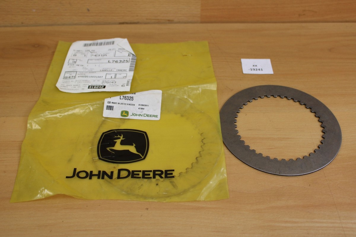 John Deere L76325 Disk With Inner Spli NOS NEU genuine xx19241 | eBay