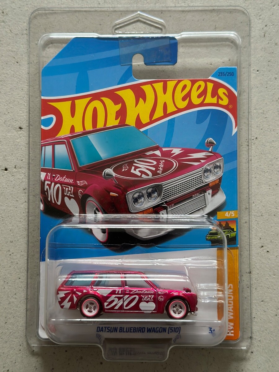 Hot Wheels DATSUN BLUEBIRD WAGON 510 STH Super Treasure Hunt Real