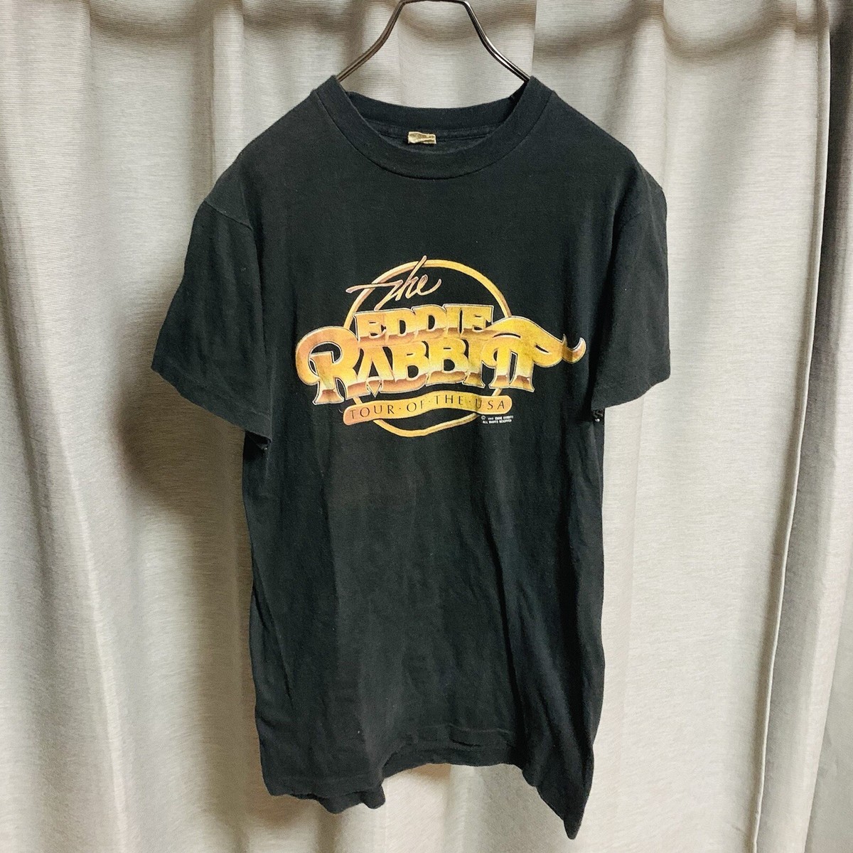 Eddie Rabbitt 1982 T-SHIRT TOUR OF THE USA vintage american