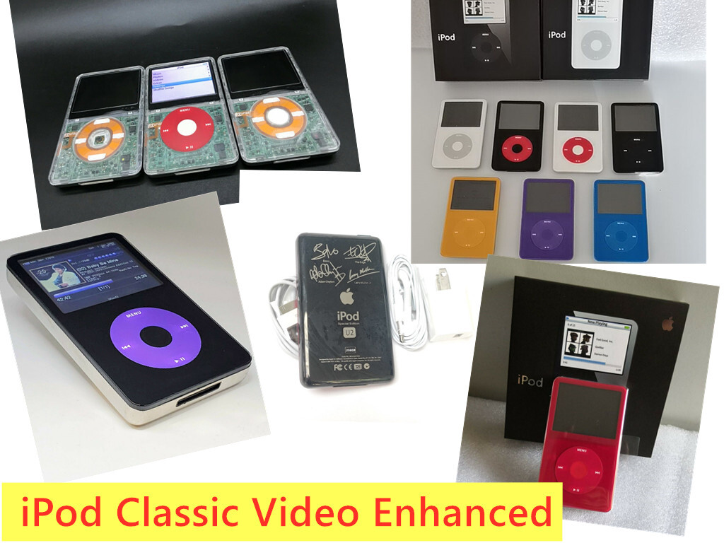 NEW Enhanced Apple iPod Classic Video 5th 5.5 Gen 256GB /512GB/1TB