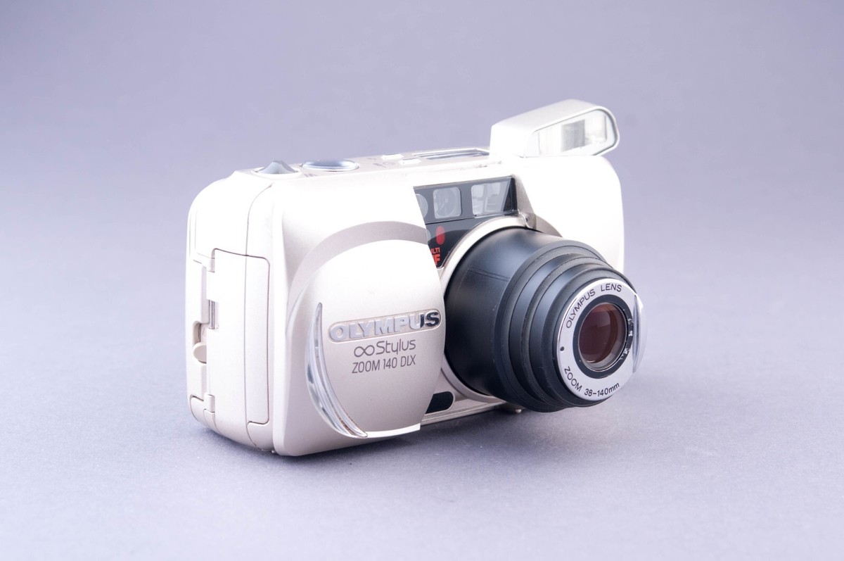 Olympus MJU Infinity Stylus Zoom 140 Panorama 35mm Point & Shoot