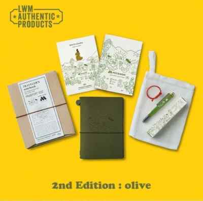 TRAVELER'S Notebook MOS BURGER 50th Anniversary Limited Set 4