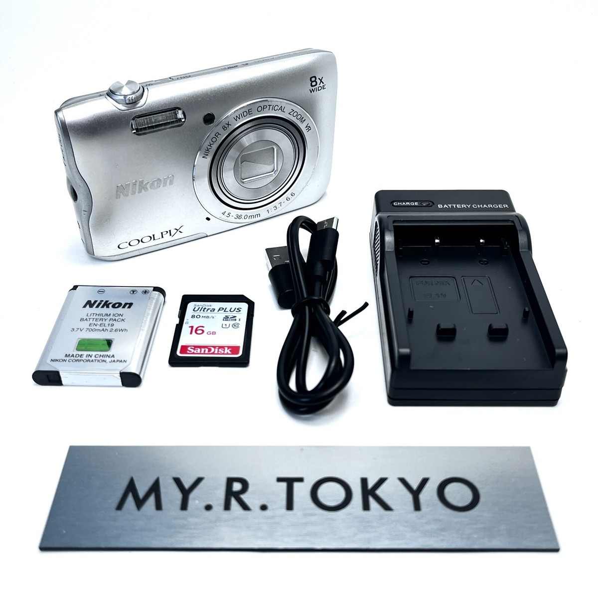 Nikon COOLPIX A300 シルバーコンパクトデジタルカメラジャンク品