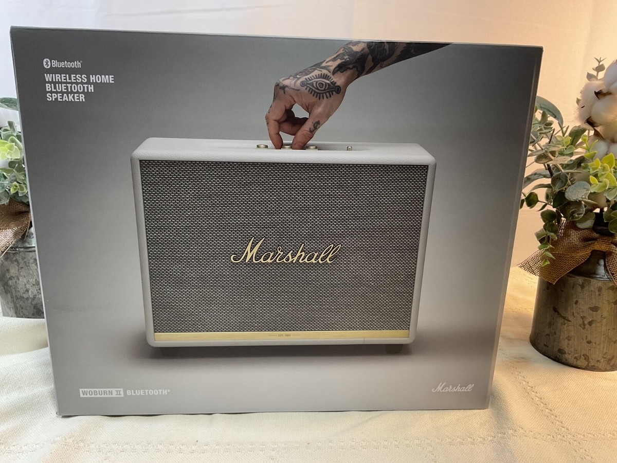 Marshall ワイヤレススピーカー ホワイトWOBURN II Amazon.co.jp