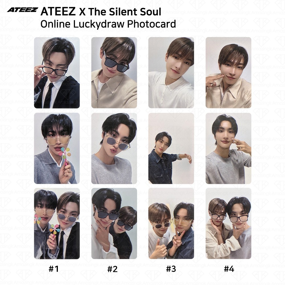 ateez ホンジョン 未公開 ポラロイド ATEEZ x SUBK SHOP EXCLUSIVE