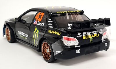 Sunstar 1/18 Subaru Impreza WRC06 Ken Block Gymkhana 2008 Diecast