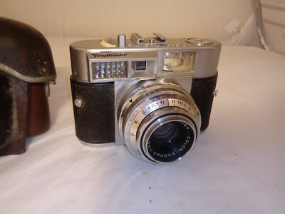 Voigtlander Vitomatic IIa 35mm Rangefinder Camera w Color-Skopar